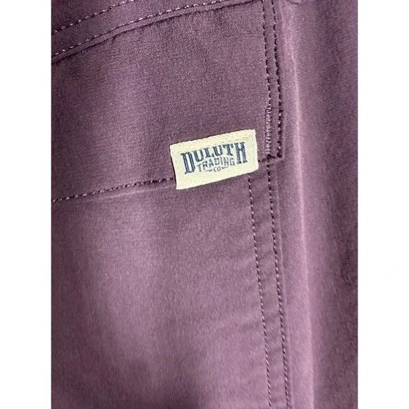 Duluth Trading Co. Pants Womens 20W X 31 Purple Flexpedition Hiking Stretch - Picture 11 of 13